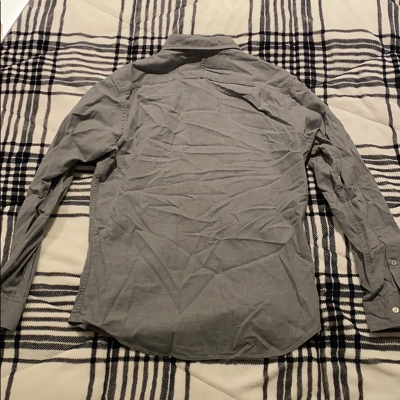 Grey LUXE FLANNEL button down shirt! - Picture 3 of 3